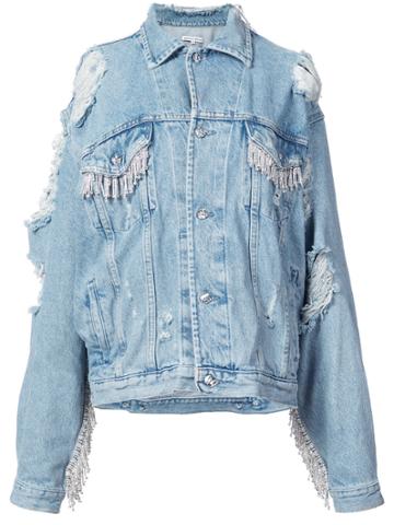Death By Dolls Denim Jacket - Blue