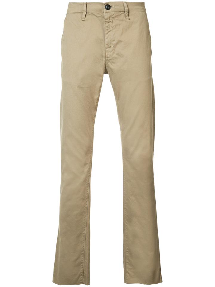 Chino Trousers - Men - Cotton/spandex/elastane - 30, Brown, Cotton/spandex/elastane, Frame Denim