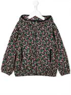 Moncler Kids Floral Print Jacket, Boy's, Size: 12 Yrs, Blue