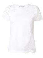 Ermanno Scervino Lace Appliqué T-shirt - White