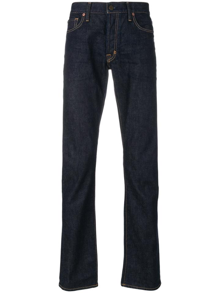 Tom Ford Straight Leg Jeans - Blue