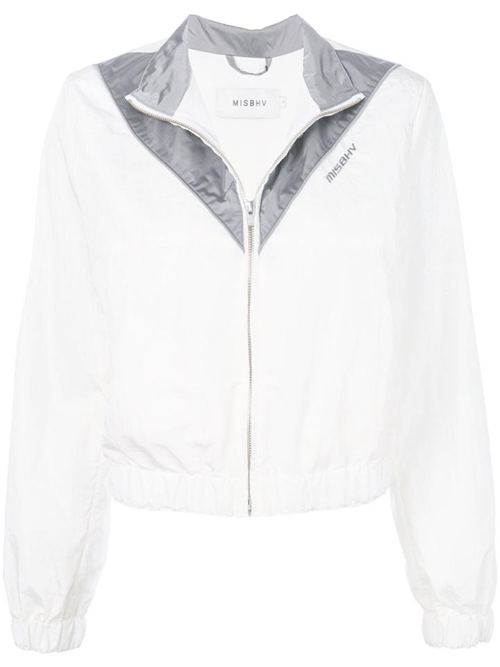 Misbhv Technical Track Jacket - White