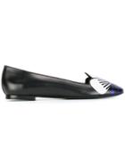 Kenzo 'flower' Ballerinas - Black