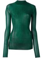 Golden Goose Deluxe Brand 'robin' Lurex Jumper, Women's, Size: Xs, Green, Viscose/polyester