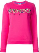 Kenzo Kenzo Paris Sweatshirt, Women's, Size: S, Pink/purple, Cotton