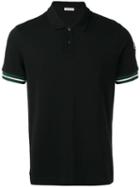 Moncler Classic Polo Shirt, Men's, Size: Small, Black, Cotton