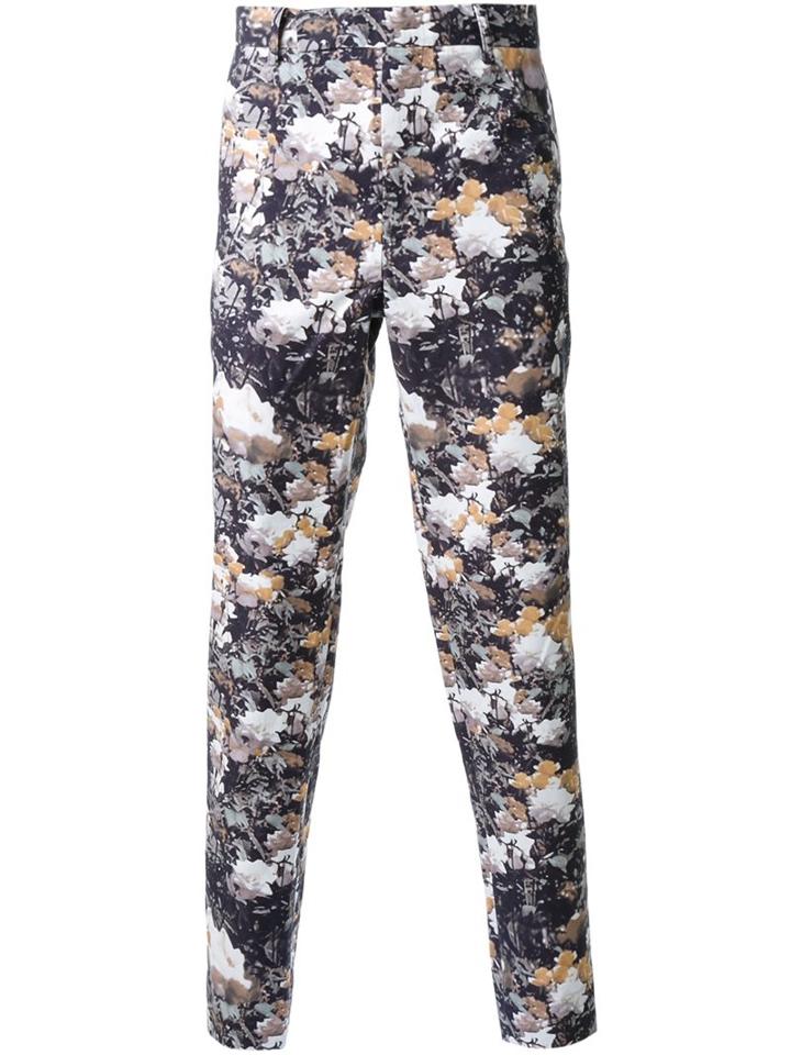 Dresscamp Rose (pink) Print Trousers, Men's, Size: 46, Cotton