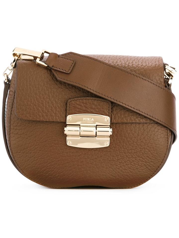 Furla - Mini 'club' Bag - Women - Leather - One Size, Brown, Leather