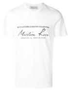 Martine Rose Printed Logo T-shirt - White