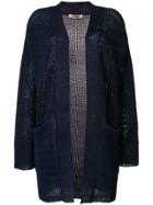 Roberto Cavalli Open Cardigan - Blue