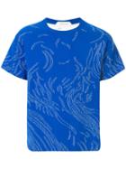 Namacheko Pixel Knit T-shirt - Blue