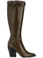 Chloé Heeled Boots - Brown