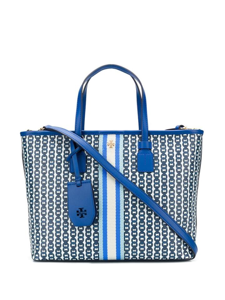 Tory Burch Bondi Gemini Tote Bag - Blue