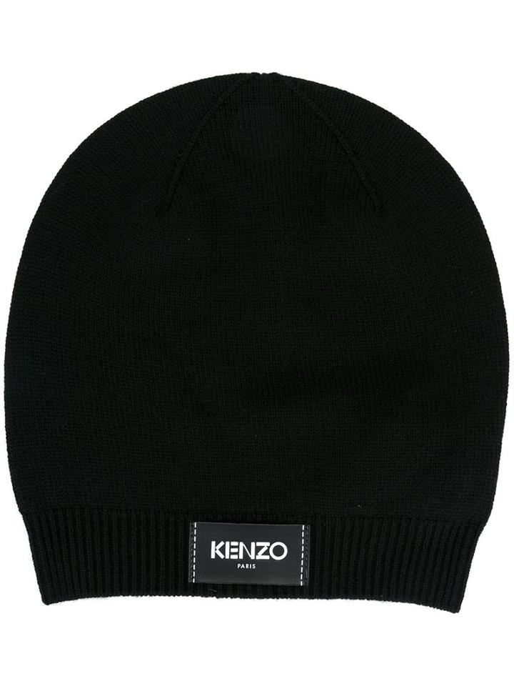 Kenzo Logo Patch Beanie