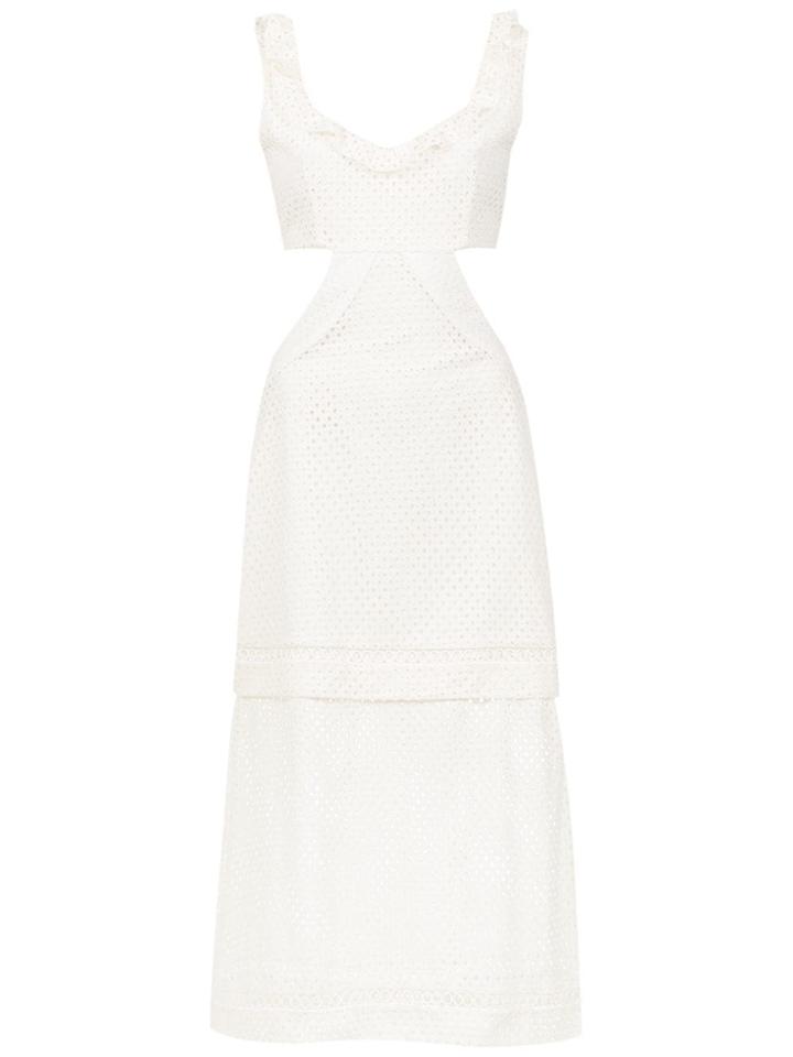 Olympiah Fellari Midi Dress - White