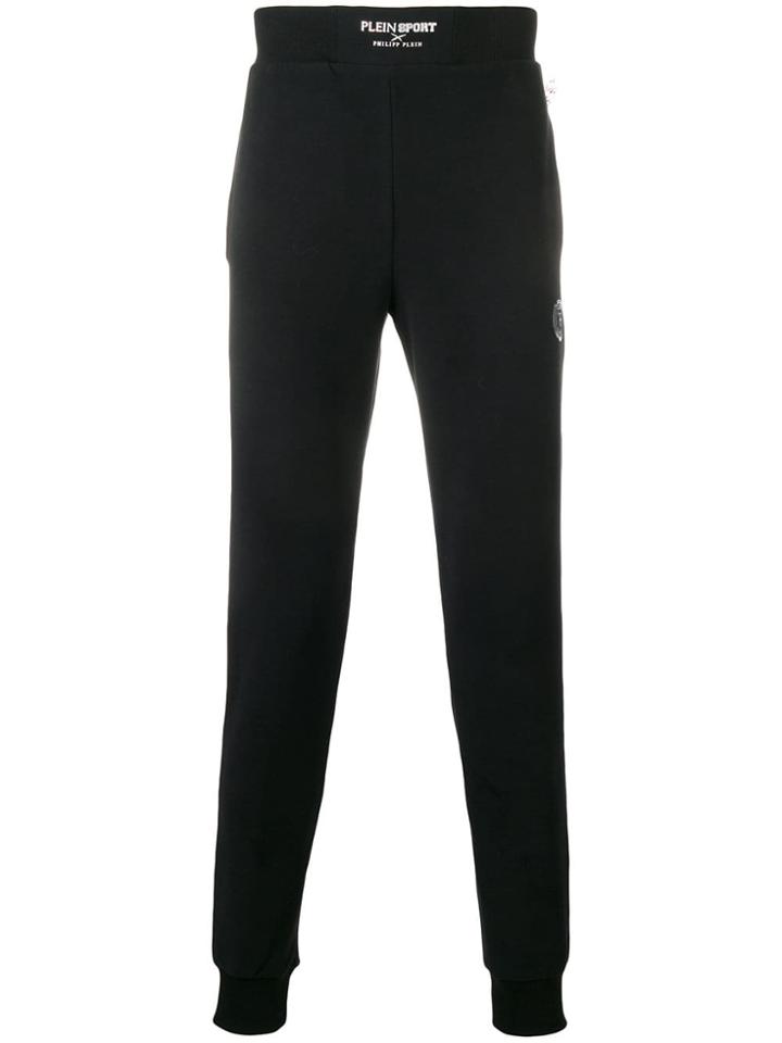 Plein Sport Brushed Track Pants - Black