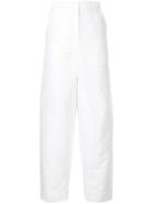Bambah Jazmine Peplum Trousers - White