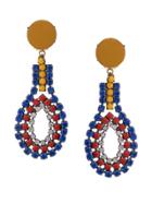 Marni Beaded Drop Earrings - Multicolour