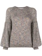 Philosophy Di Lorenzo Serafini Bishop Sleeve Sweater - Grey