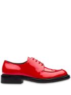 Prada Rubber Sole Derby Shoes - Red