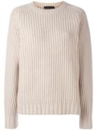 The Row 'keyes' Jumper, Women's, Size: Medium, Nude/neutrals, Wool/cashmere