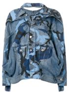 Diesel Red Tag Oversized Denim Jacket - Blue