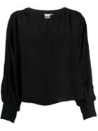Isabel Marant Étoile Long-sleeve Fitted Blouse - Black
