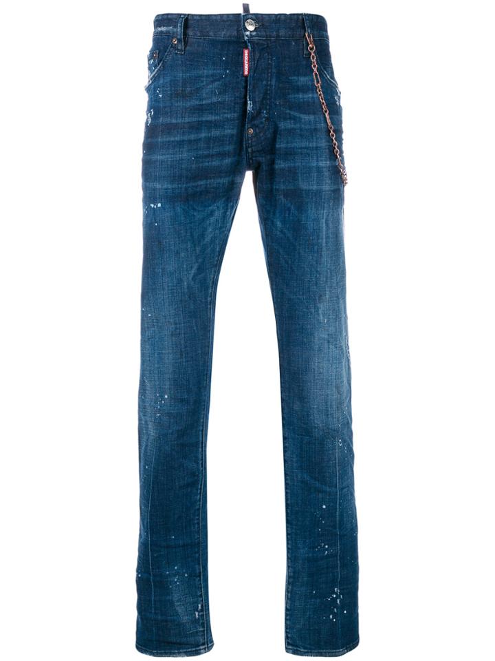 Dsquared2 Mac Daddy Jeans - Blue
