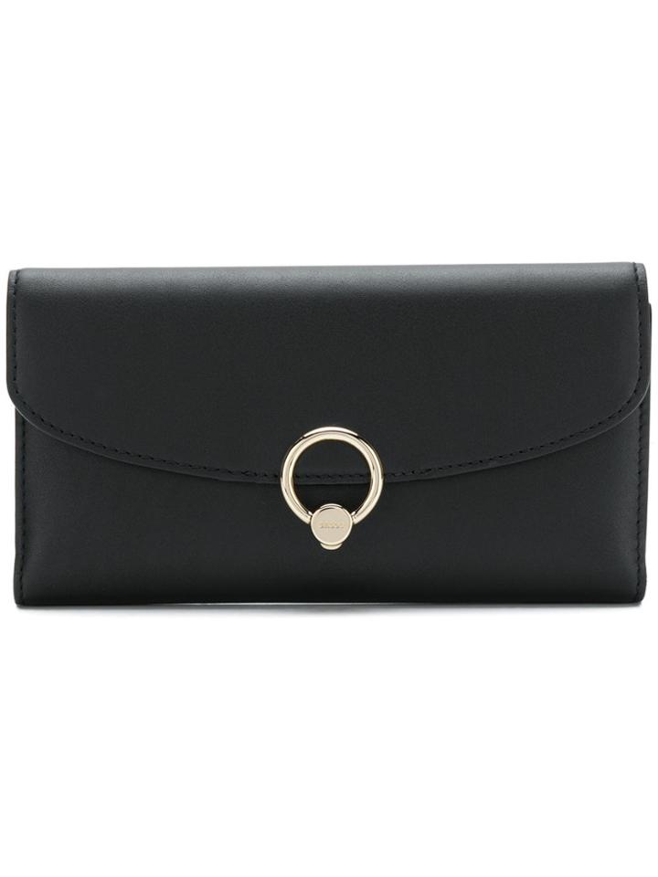 Bally Foldable Square Purse - Blue