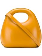 Lemaire Rounded Edges Tote - Yellow & Orange