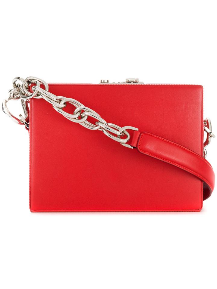 Desa 1972 Square Shoulder Bag - Red