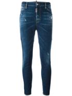 Dsquared2 'londean' Jeans, Women's, Size: 38, Blue, Cotton/spandex/elastane