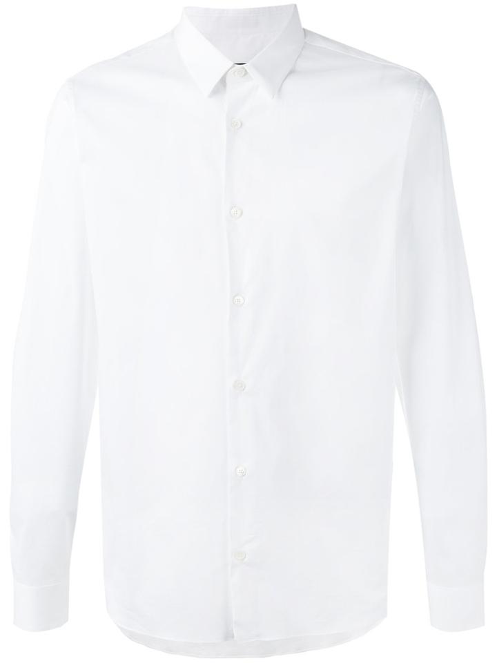 Z Zegna - Classic Shirt - Men - Cotton/spandex/elastane - 39, White, Cotton/spandex/elastane