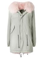 Mr & Mrs Italy Trimmed Hooded Parka - Neutrals