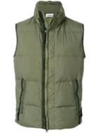 Stone Island Classic Zipped Gilet - Green