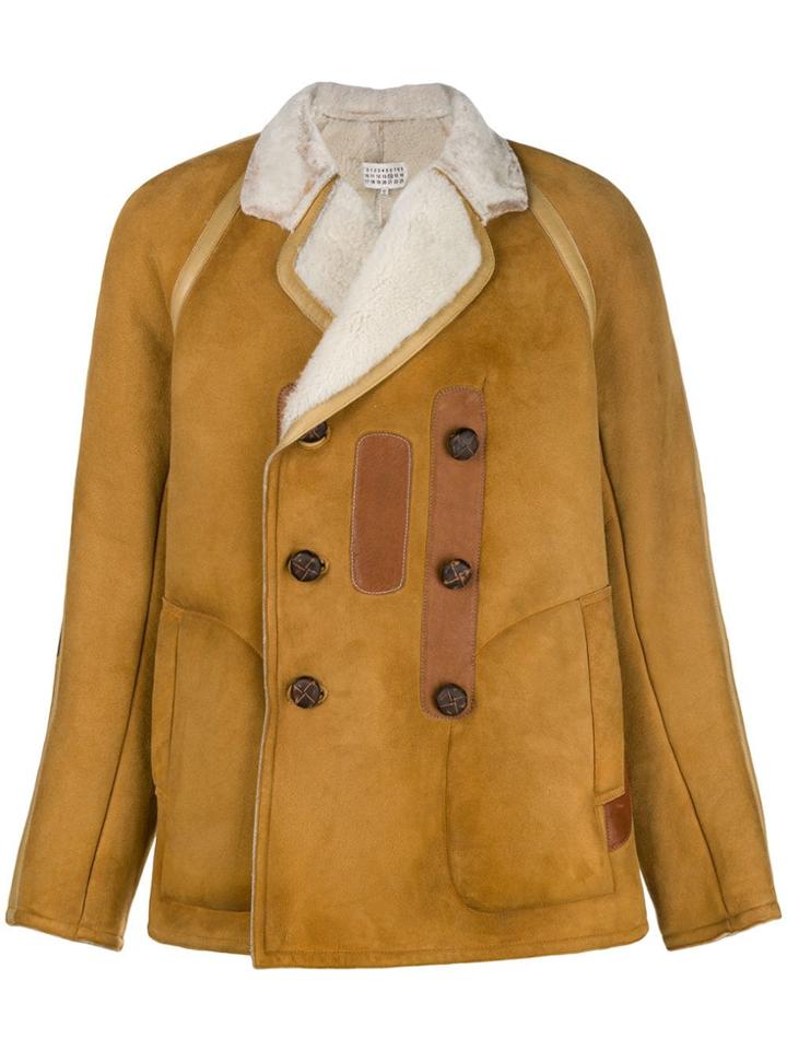 Maison Margiela Buttoned Jacket - Brown