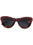 Givenchy Eyewear Cat Eye Sunglasses - Brown