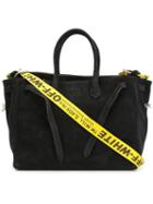 Off-white Double Handle Large Tote, Women's, Black