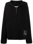 Katharine Hamnett London Hooded Oversized Sweatshirt - Black
