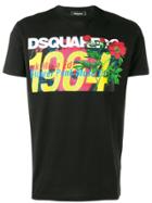 Dsquared2 964 Printed T-shirt - Black