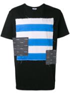 Selfmade By Gianfranco Villegas - Stitched Patch T-shirt - Men - Cotton - 46, Black, Cotton
