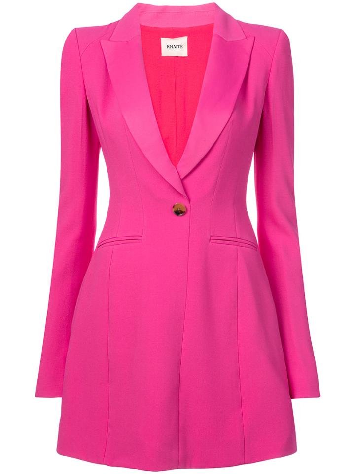 Khaite Blazer Dress - Pink & Purple