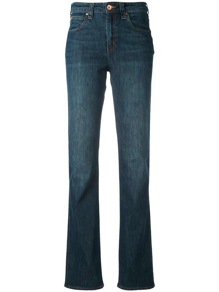 Armani Jeans - Classic Tapered Jeans - Women - Cotton/polyester - 28, Blue, Cotton/polyester