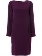 Gianluca Capannolo Long Sleeved Dress - Pink & Purple