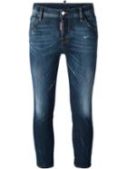 Dsquared2 'cool Girl' Cropped Jeans, Size: 42, Cotton/spandex/elastane