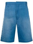 Dsquared2 Light-wash Denim Shorts - Blue