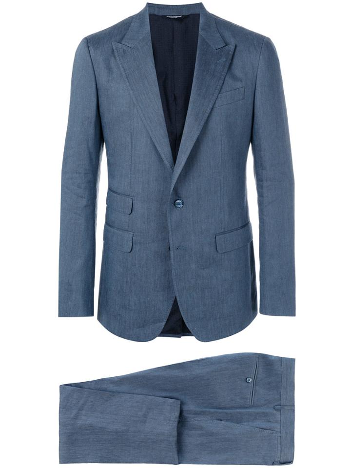 Dolce & Gabbana Tailored Two-piece Suit - Blue