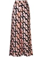 Layeur Pink Fitzgerald Wide Leg Trouser W Fly Front