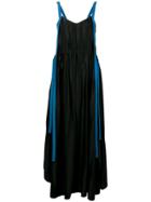 Loewe Camisole Dress With Ribbon Trims - Black