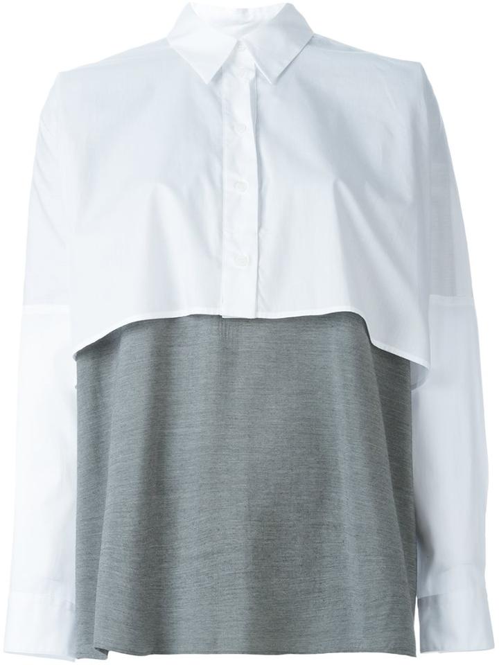 Mm6 Maison Margiela Layered Shirt